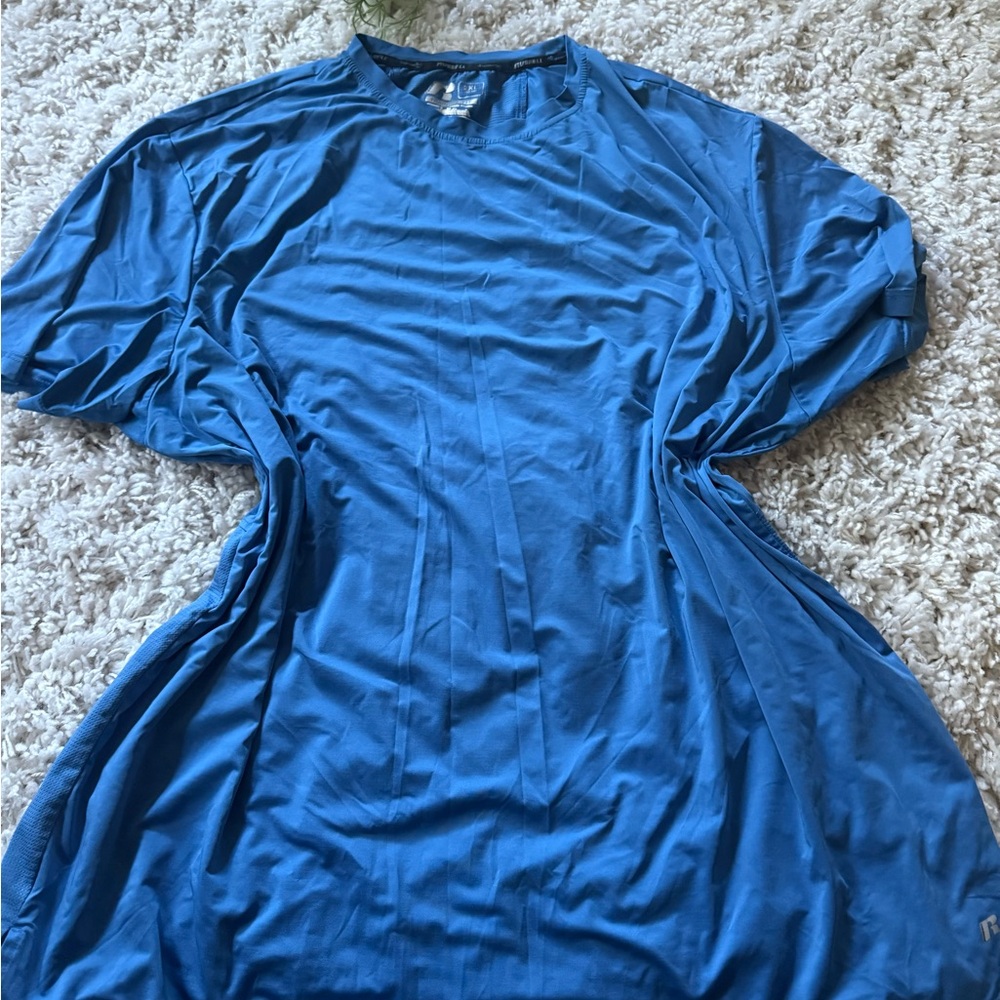Russell Athletic Blue Training Shirt